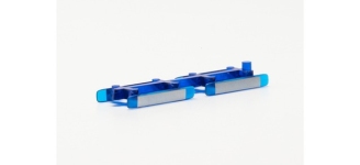 Herpa 055413 - H0 - Warnlichtbalken Hänsch DBS 5000 für LKW - blautransparent (12 Stück)